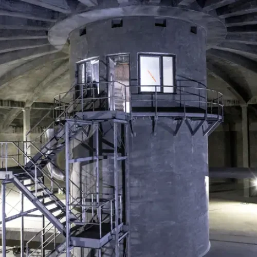 Sanierung eines Trinkwasserbehälters mit mineralischer Innenbeschichtung; Betoninstandsetzung im Trinkwasserbehälter; Reinigung und Desinfektion einer Trinkwasseranlage